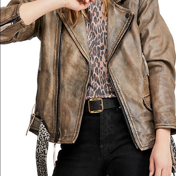 BLUE Over You Moto Jacket NWOT Cute! - Picture 2 of 9